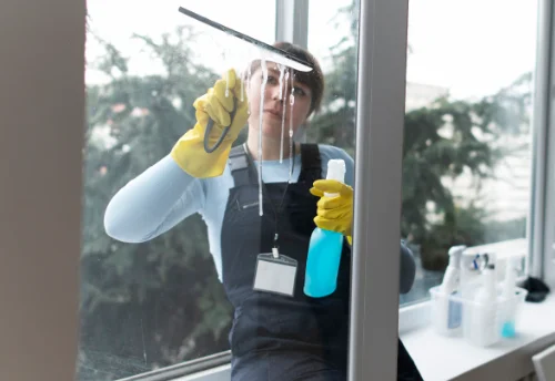 Nettoyage de vitres intérieures et extérieures à Villechauve